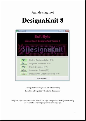 Aan de slag met DesignaKnit 8